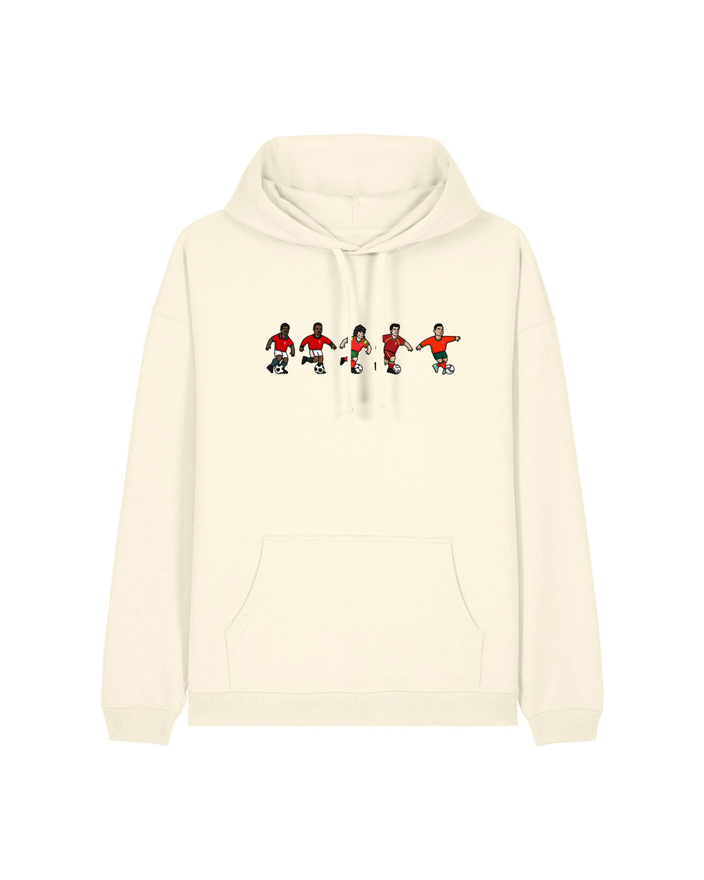 Sweat Capuche Portugal - Foot Dimanche x Clément Striano