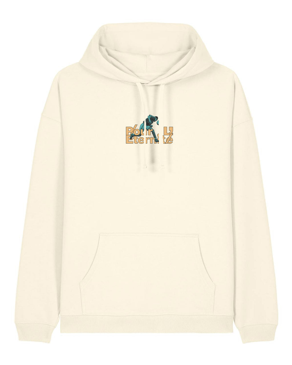Sweat Capuche Pour l'éternité - L'Equipe x Foot Dimanche - version bleue