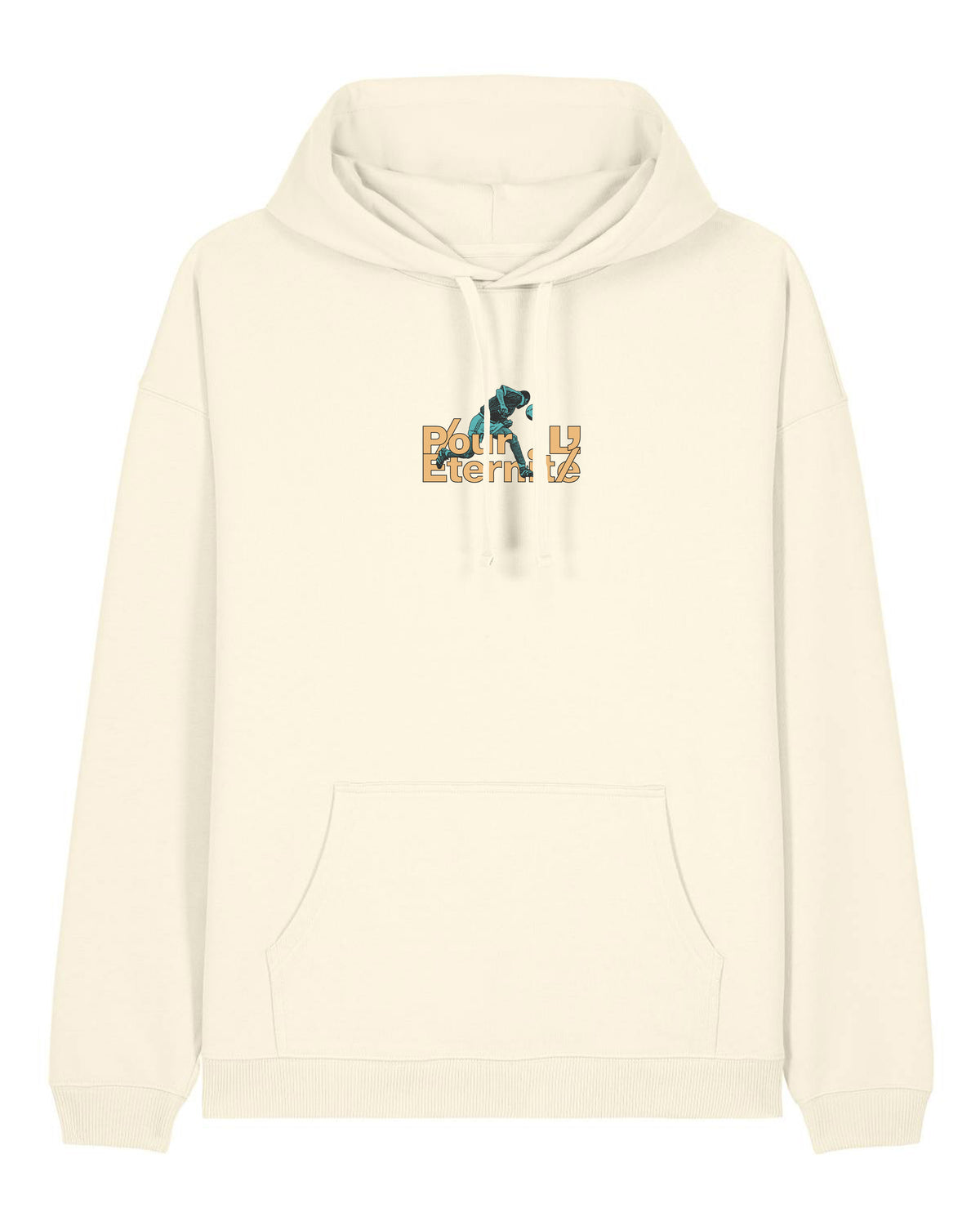 Sweat Capuche Pour l'éternité - L'Equipe x Foot Dimanche - version bleue