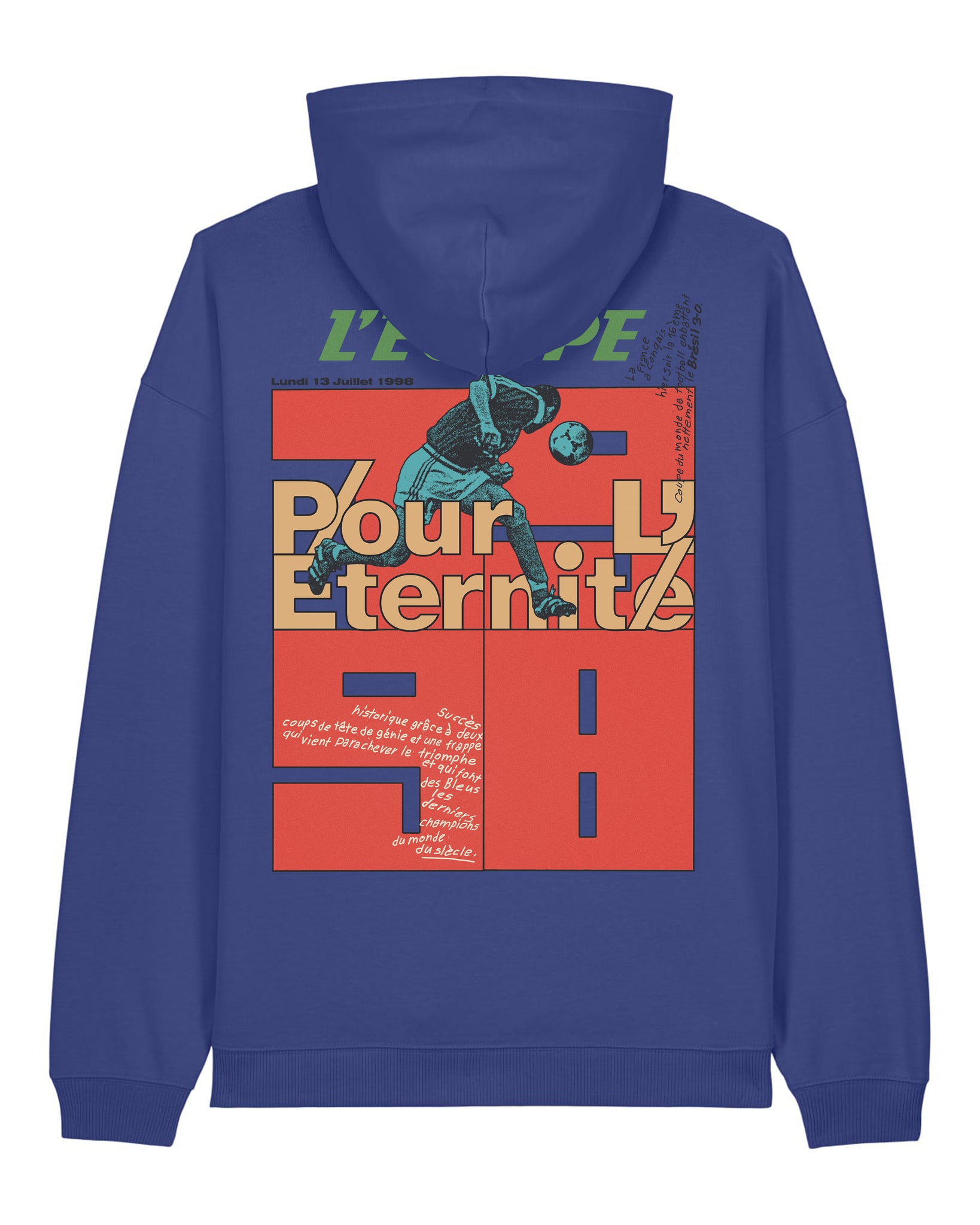 Sweat Capuche Pour l'éternité - L'Equipe x Foot Dimanche