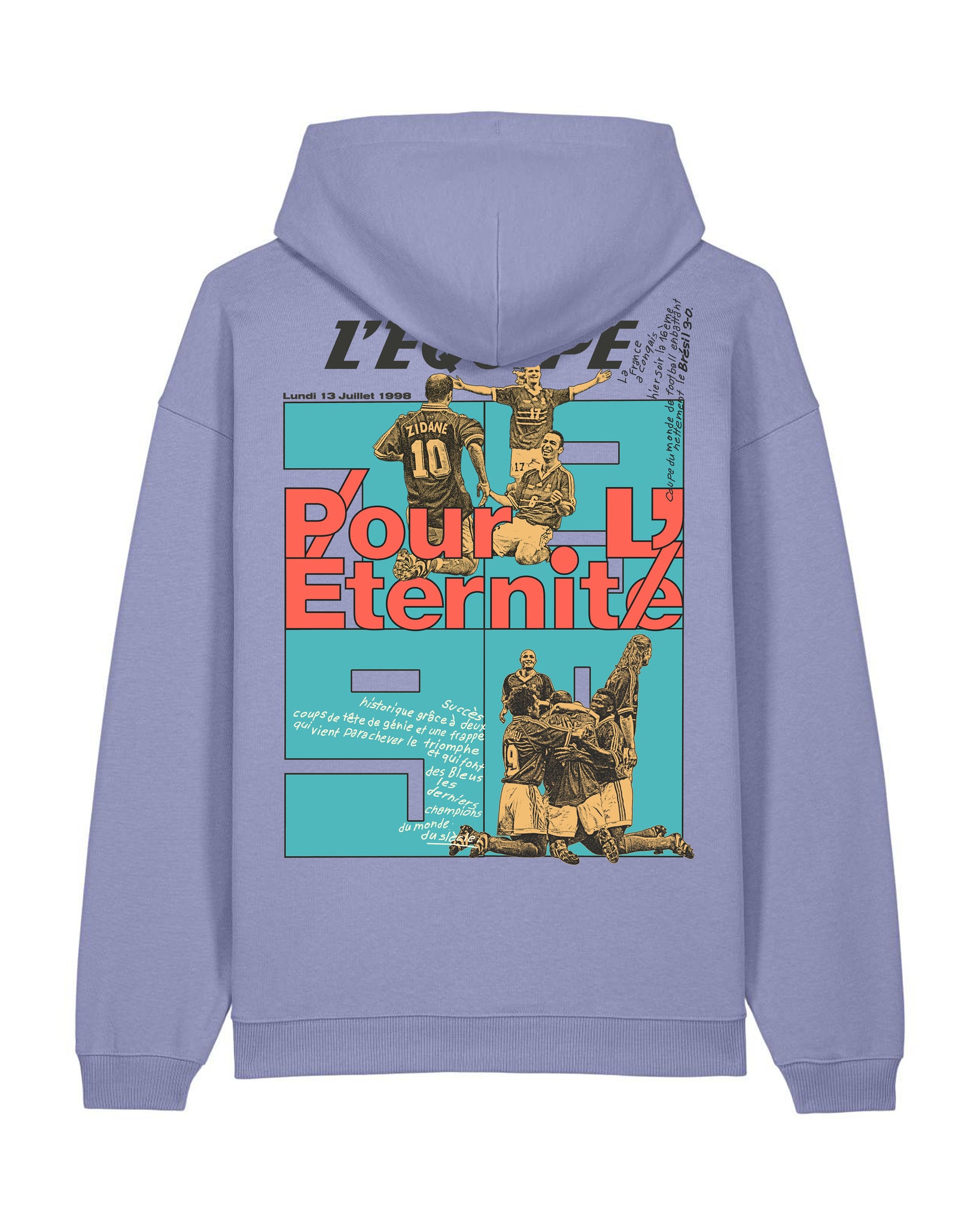 Sweat Capuche Pour l'éternité - L'Equipe x Foot Dimanche