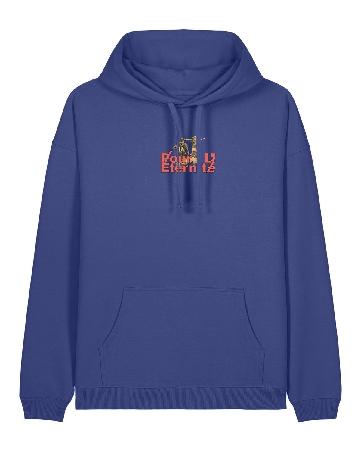 Sweat Capuche Pour l'éternité - L'Equipe x Foot Dimanche- version rouge