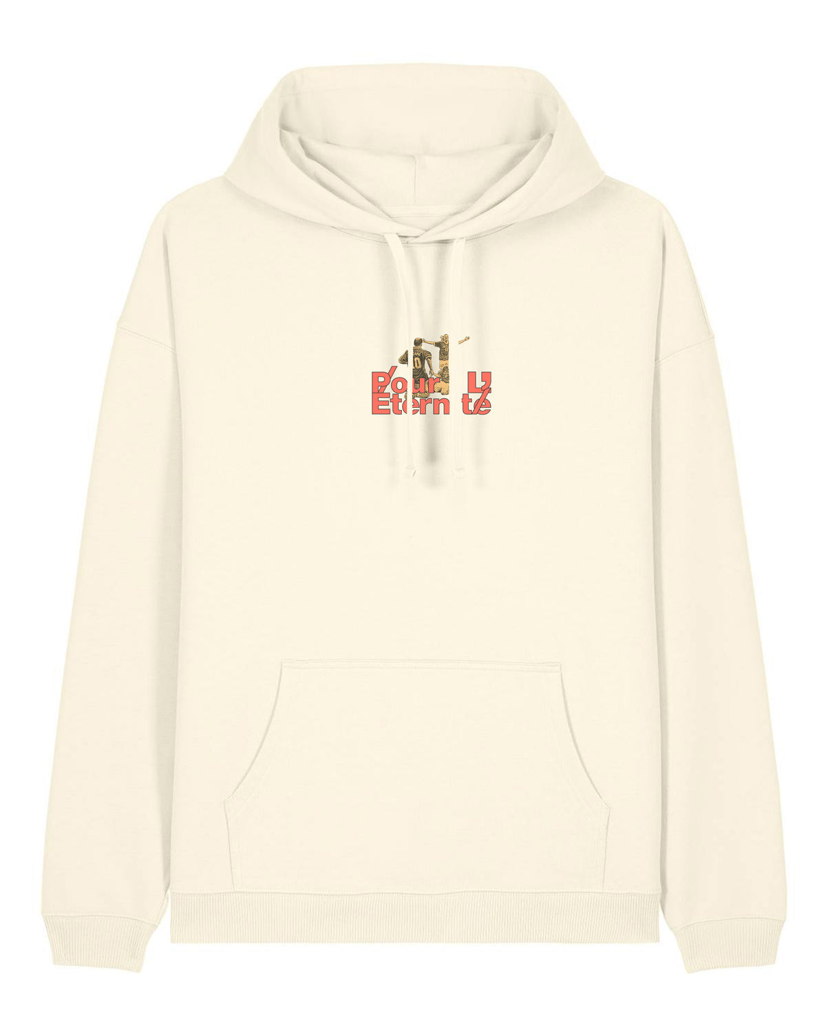 Sweat Capuche Pour l'éternité - L'Equipe x Foot Dimanche- version rouge