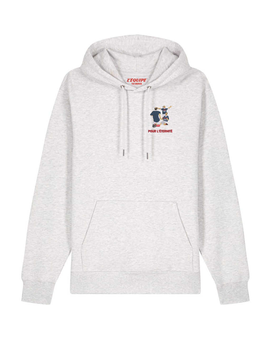 Sweat Capuche Pour l'éternité brodé - L'Equipe x Foot Dimanche