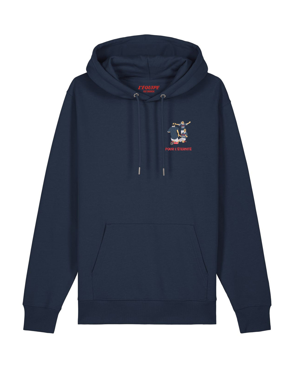 Sweat Capuche Pour l'éternité brodé - L'Equipe x Foot Dimanche