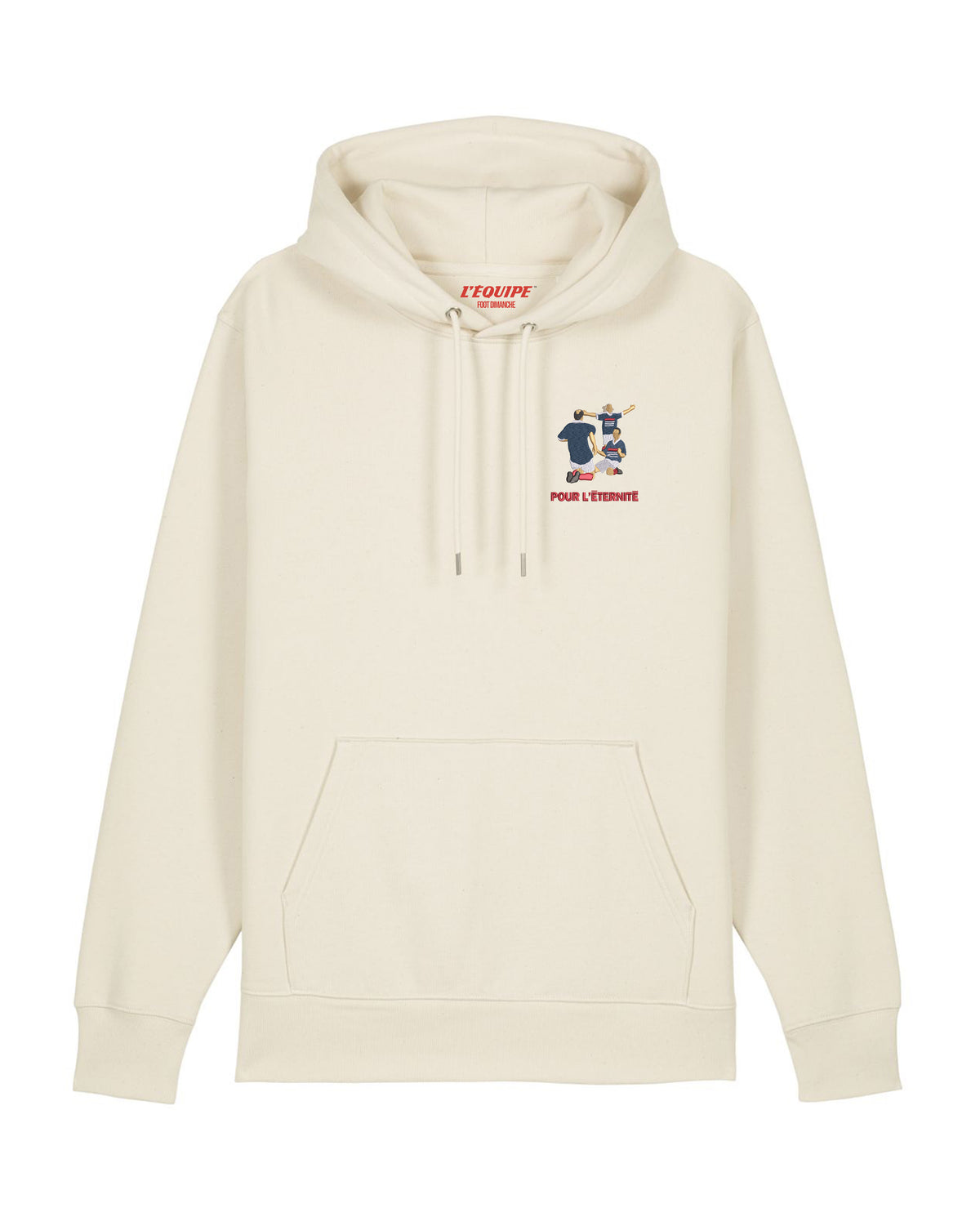 Sweat Capuche Pour l'éternité brodé - L'Equipe x Foot Dimanche