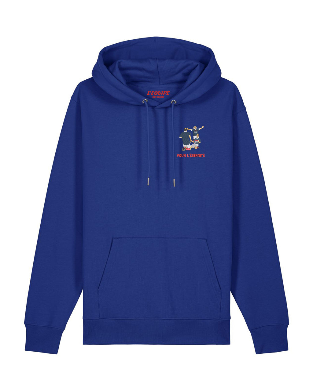 Sweat Capuche Pour l'éternité brodé - L'Equipe x Foot Dimanche