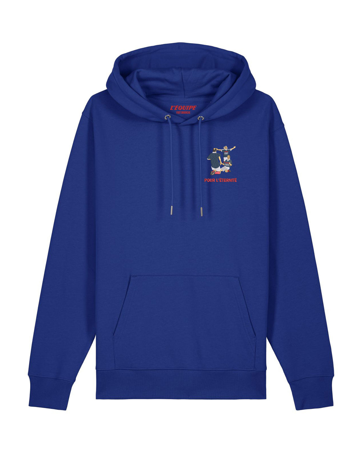Sweat Capuche Pour l'éternité brodé - L'Equipe x Foot Dimanche