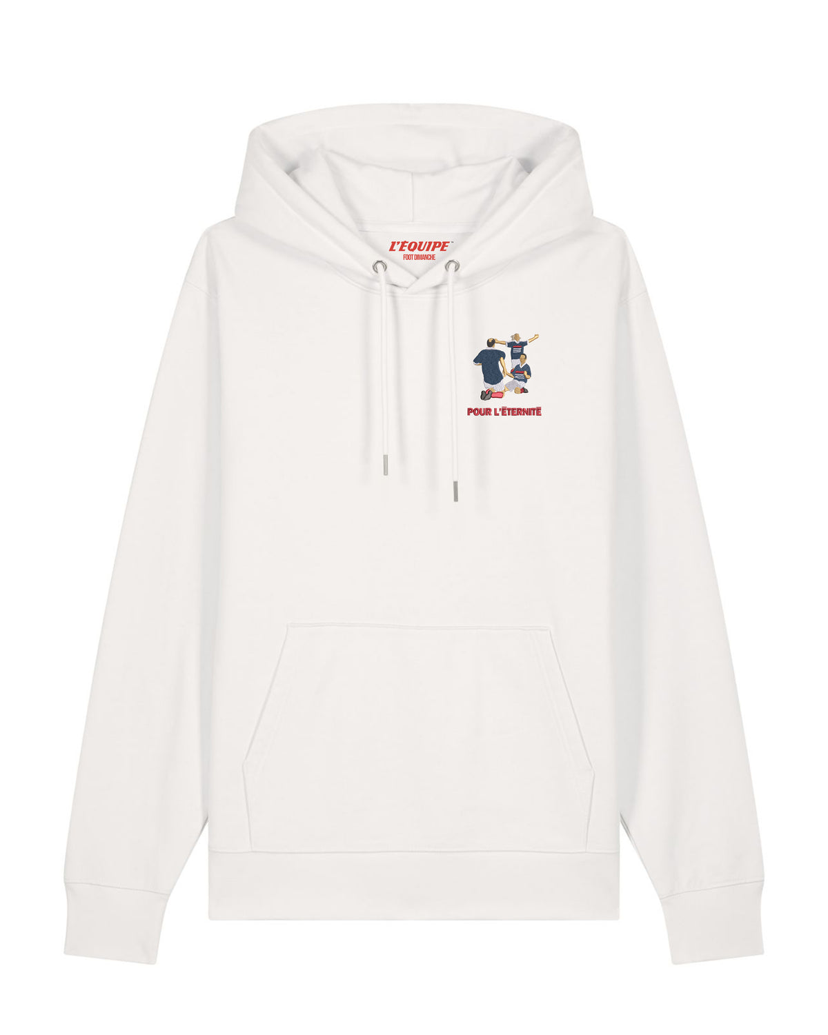 Sweat Capuche Pour l'éternité brodé - L'Equipe x Foot Dimanche