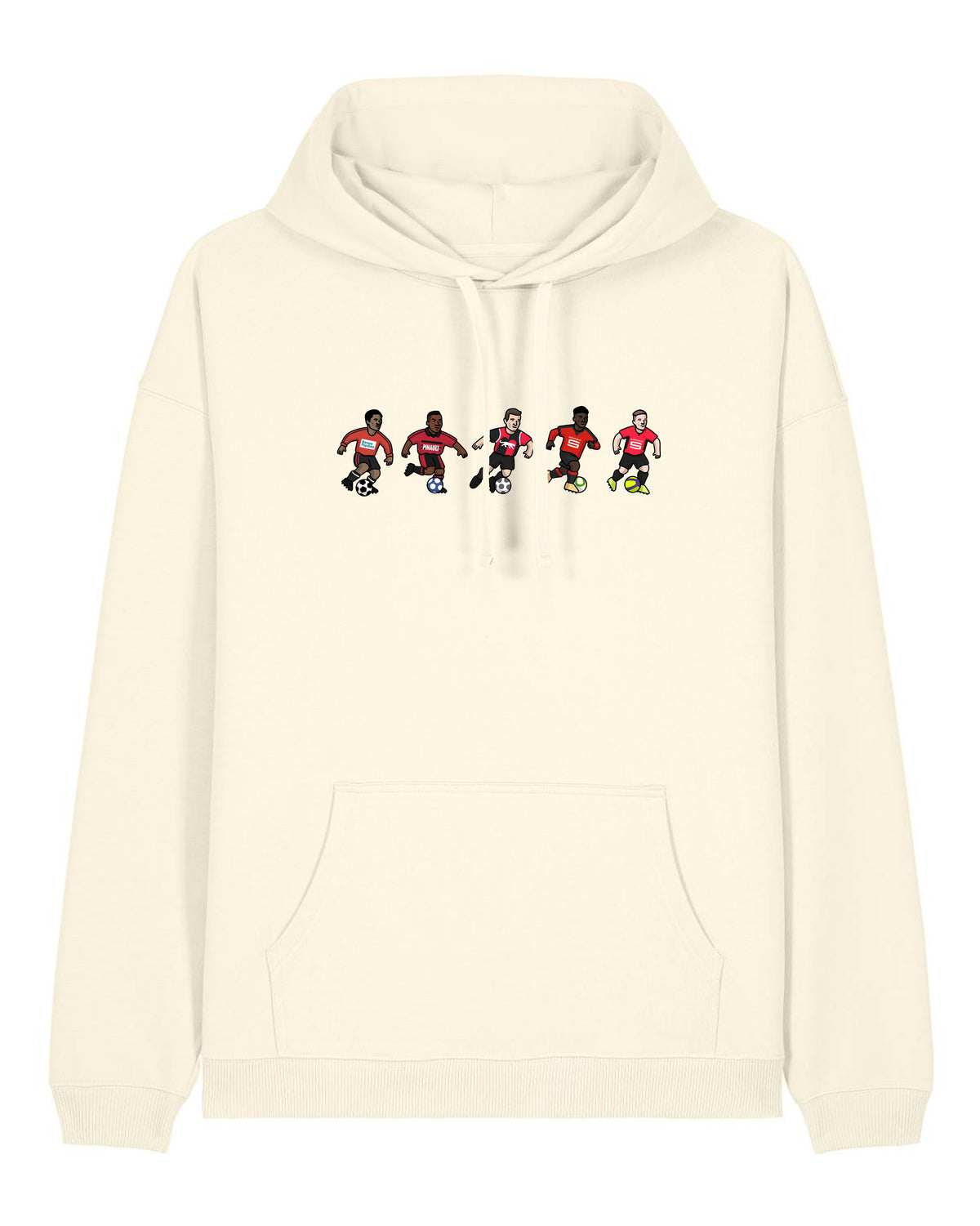 Sweat Capuche Rennes - Foot Dimanche x Clément Striano