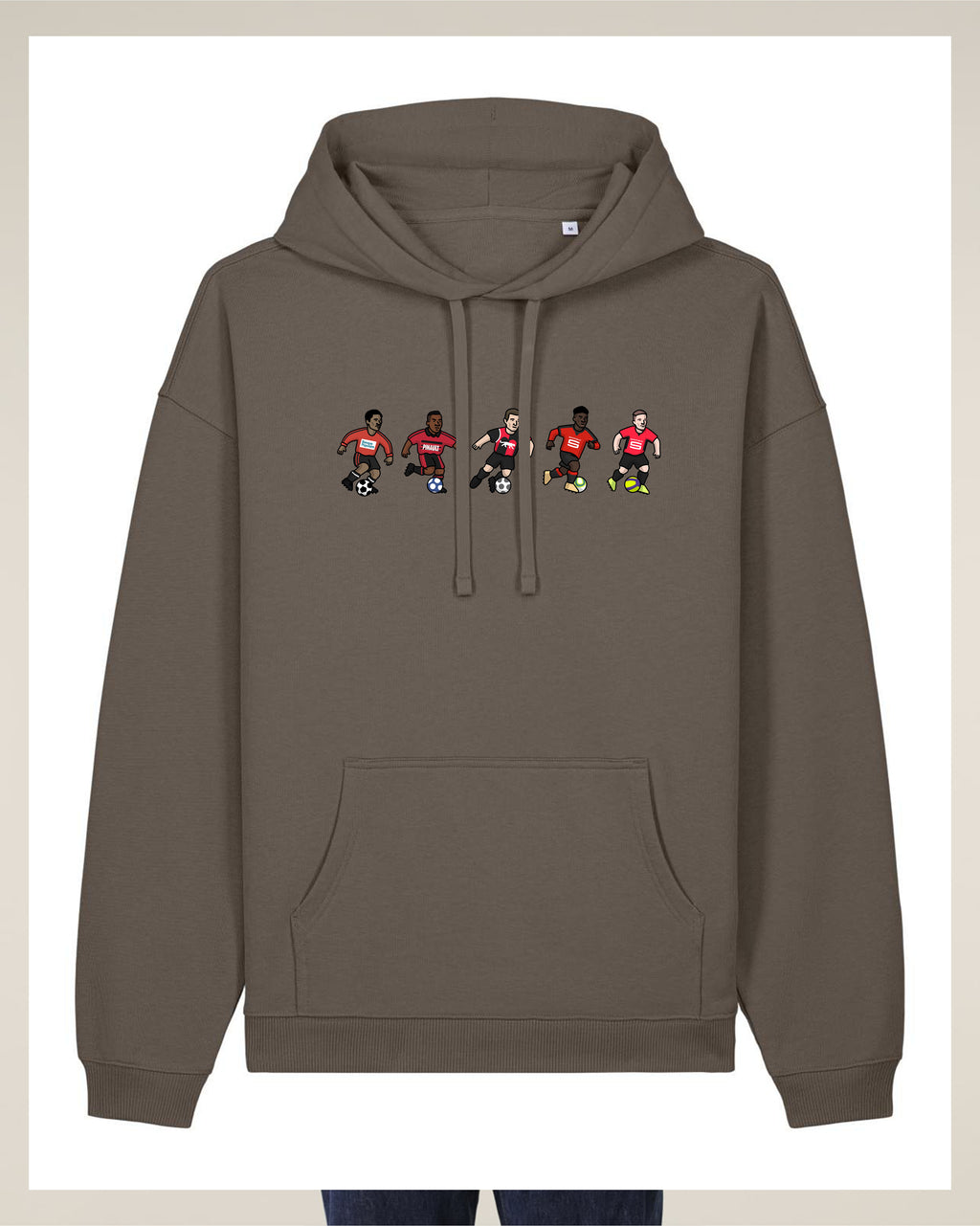Sweat Capuche Rennes - Foot Dimanche x Clément Striano