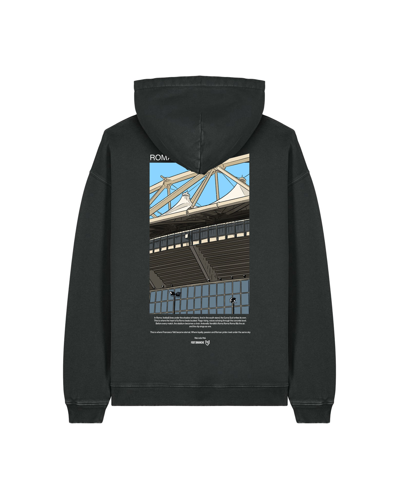 AS Roma Sweatshirt T-Shirt - Foot Sunday – Foot Dimanche