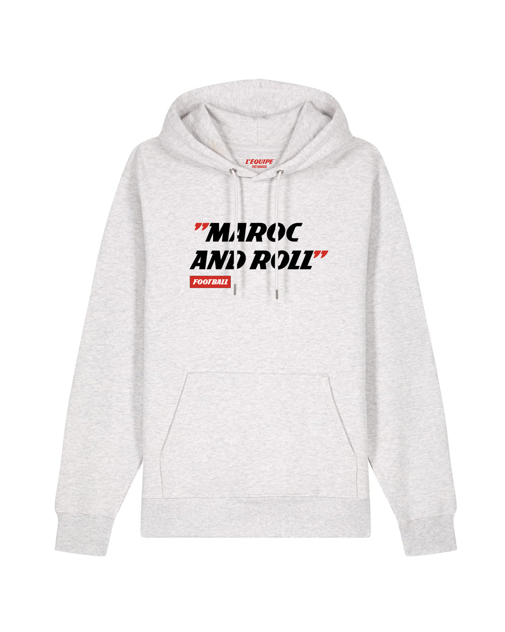 Sweat Capuche Tee Shirt Maroc and Roll - L'Equipe x Foot Dimanche