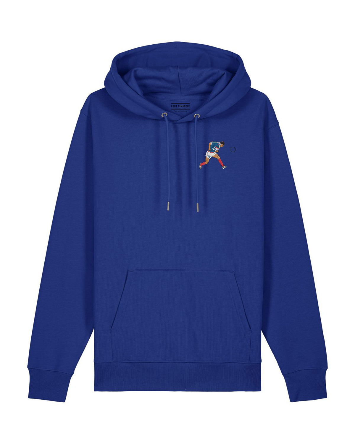 Sweat Capuche Zizou 98 brodé