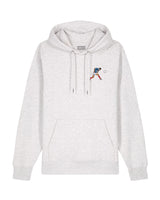 Sweat Capuche Zidane 98 brodé - Foot Dimanche