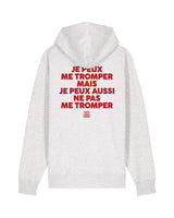 Sweat Capuche je peux me tromper - Coach Courbis
