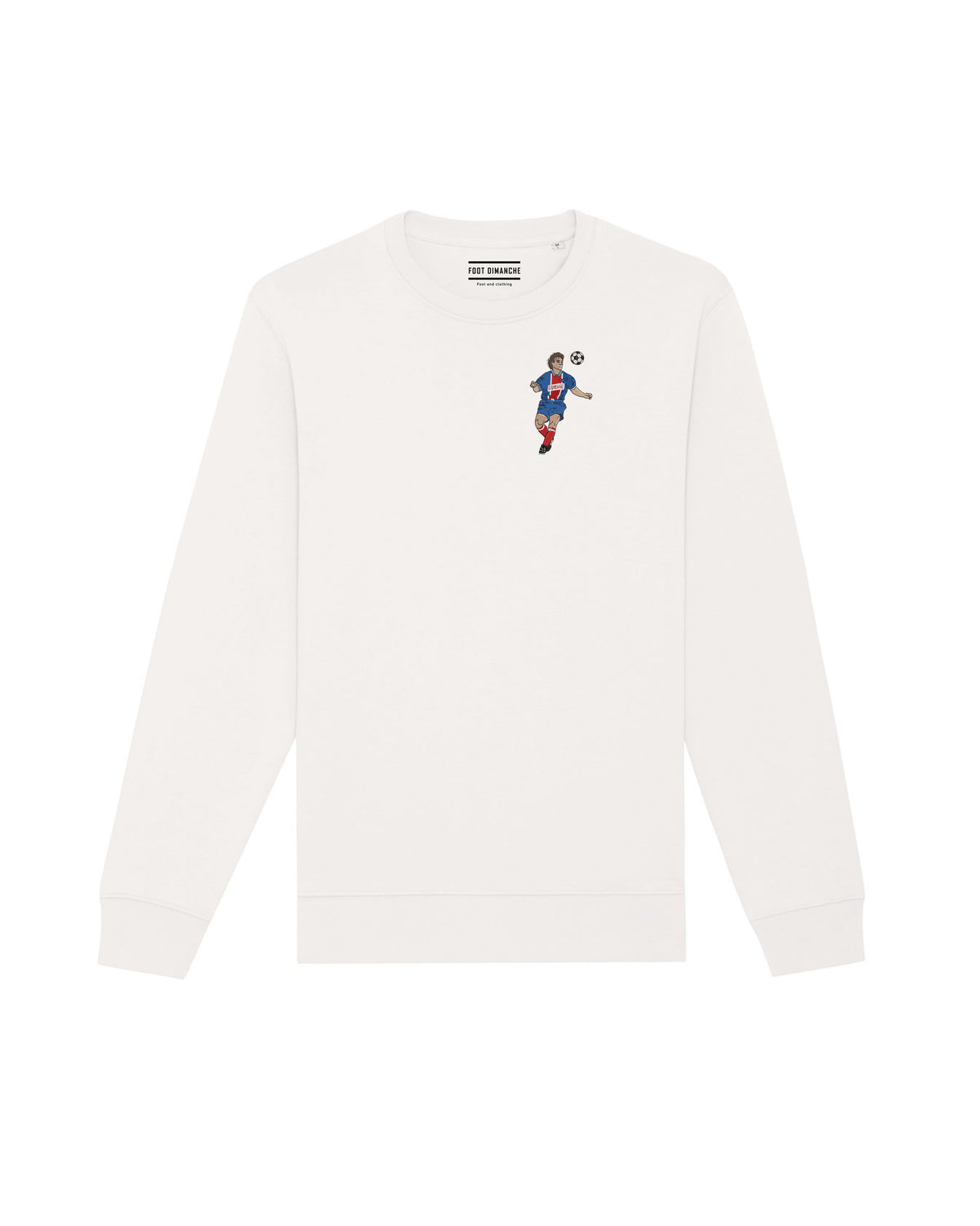 Sweat David Ginola PSG - Foot Dimanche