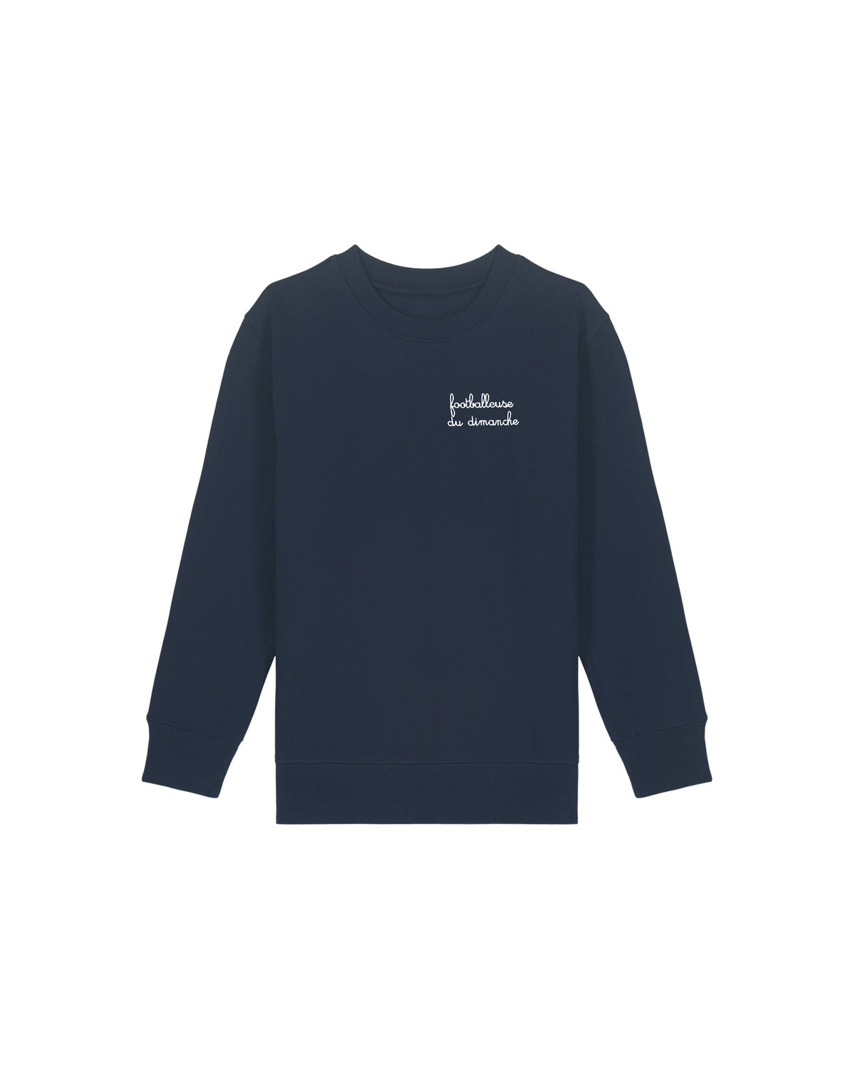 Sweat Enfant Footballeuse du dimanche brodé
