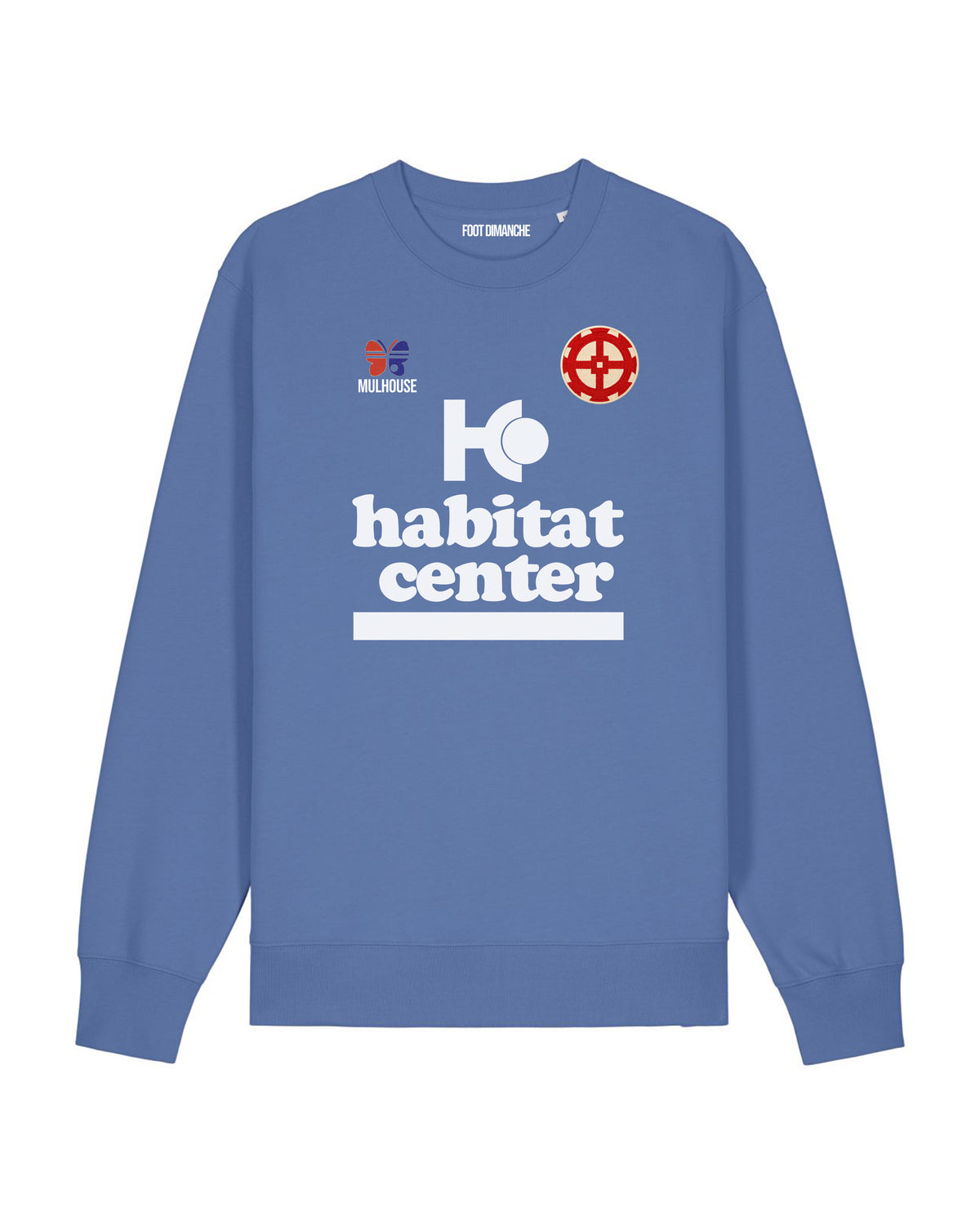 Sweat FC Mulhouse rétro 89 90 - Foot Dimanche