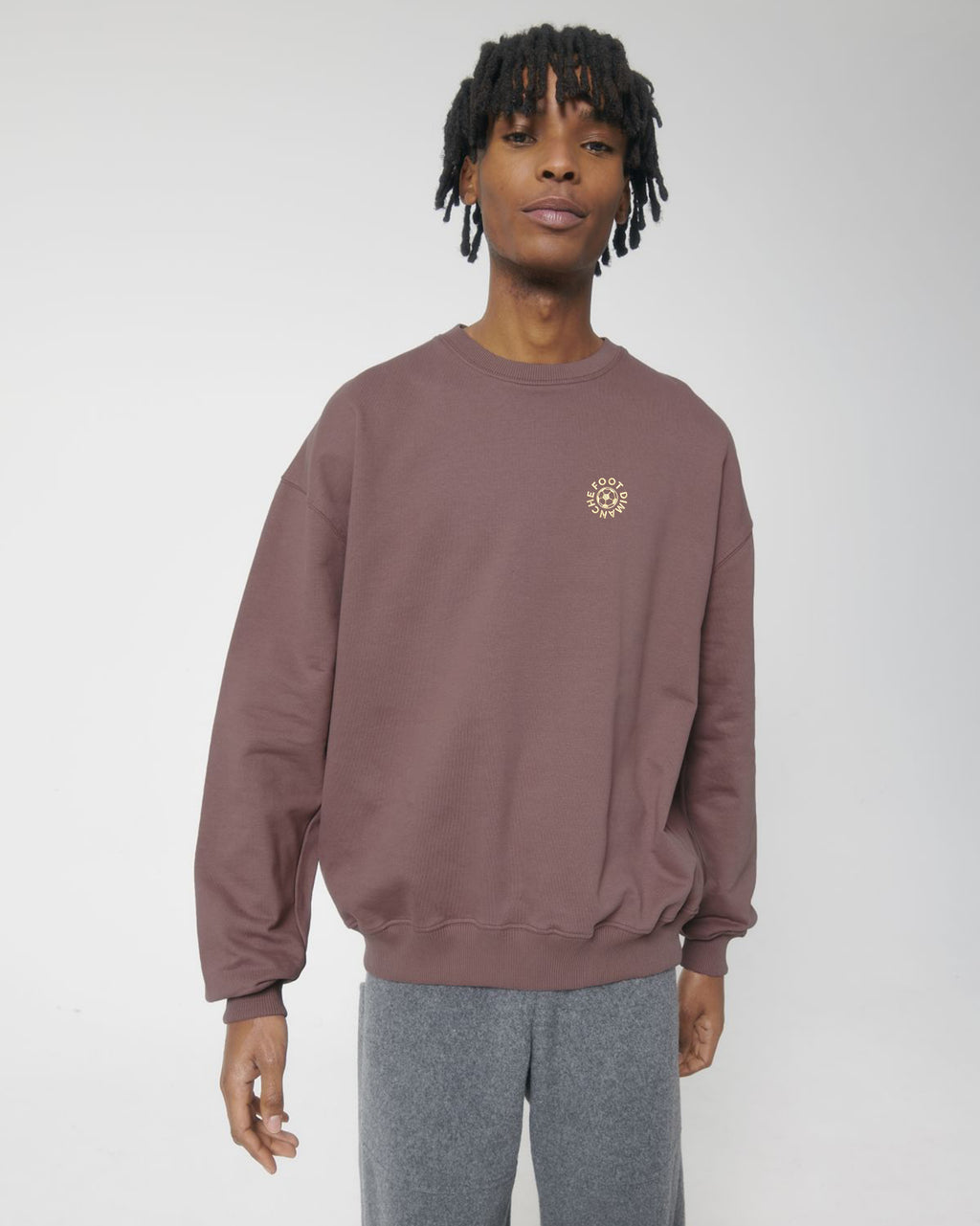 Sweatshirt Oversize brodé Foot Dimanche