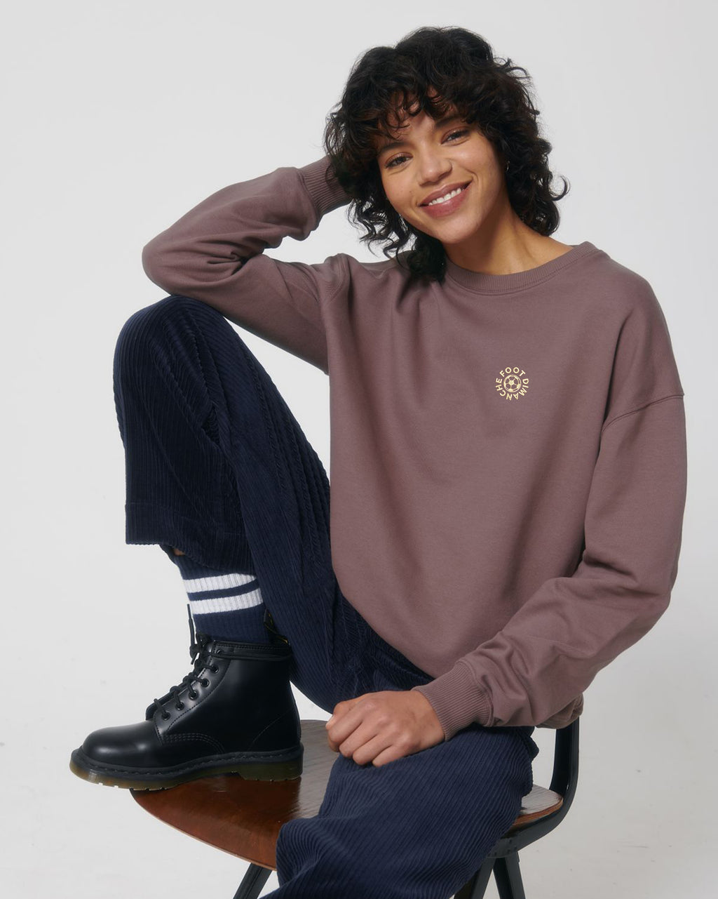 Sweatshirt Oversize brodé Foot Dimanche