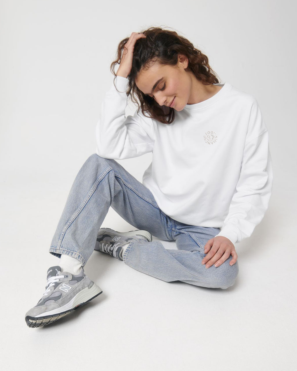 Sweatshirt Oversize brodé Foot Dimanche