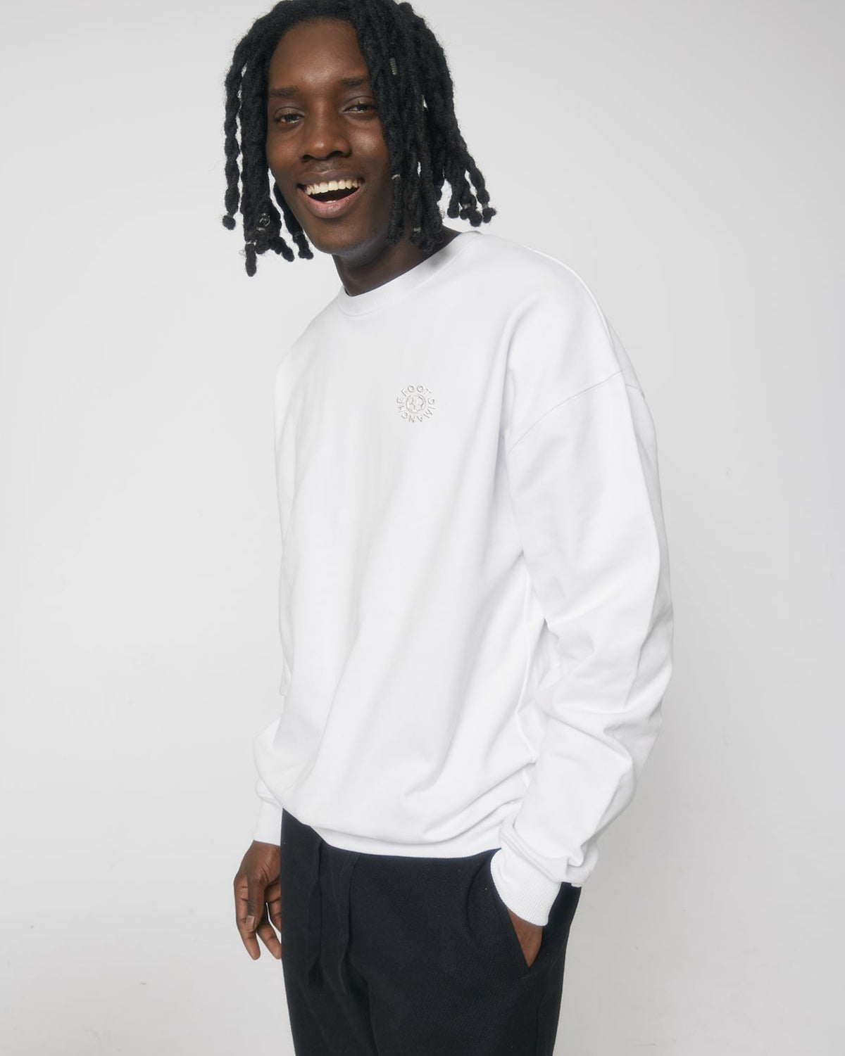 Sweatshirt Oversize brodé Foot Dimanche