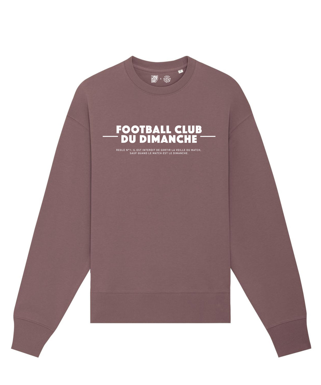 Sweat Sortir le dimanche - Vrai Foot Day x Foot Dimanche