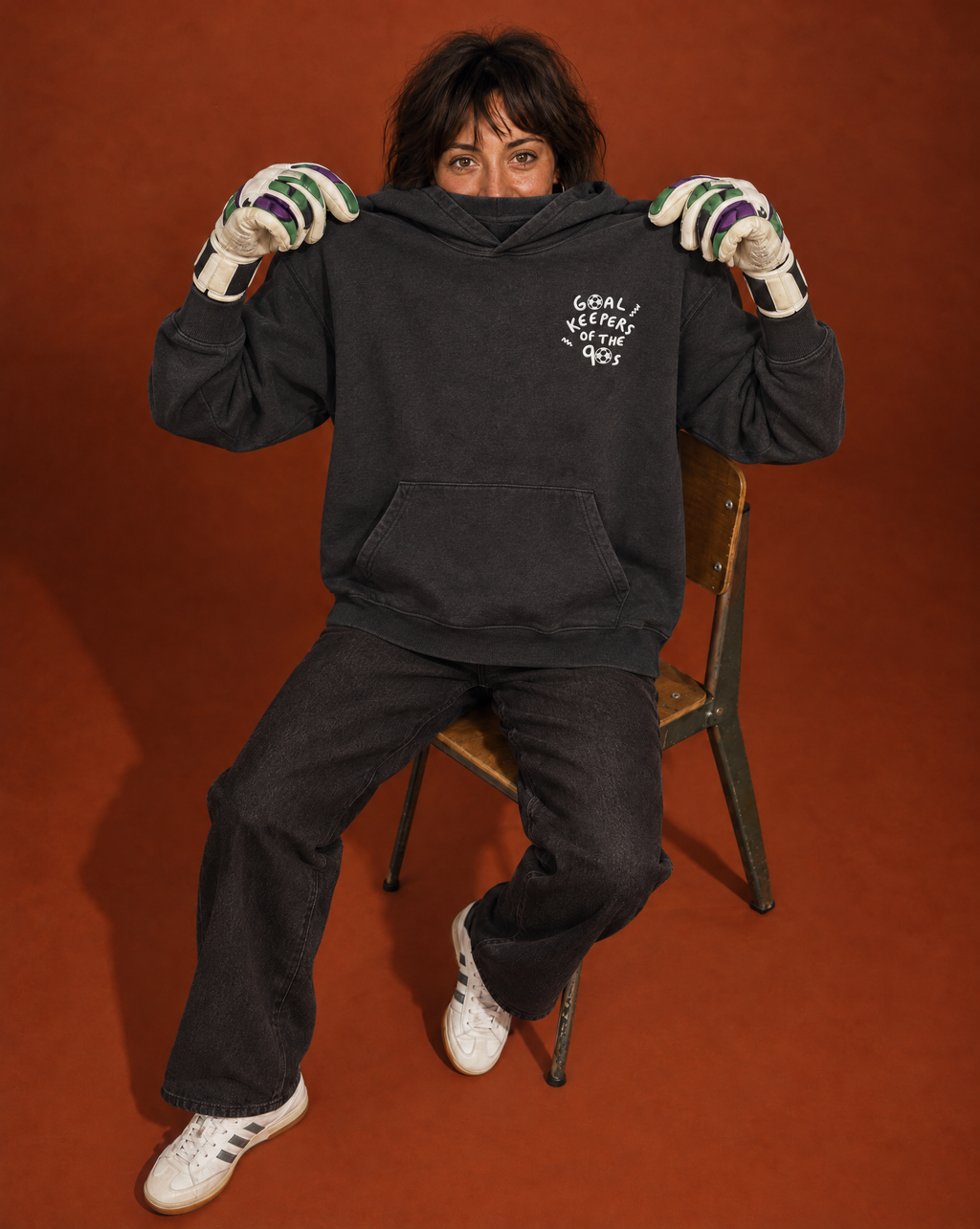 Sweat Capuche Goalkeepers of the 90's brodé