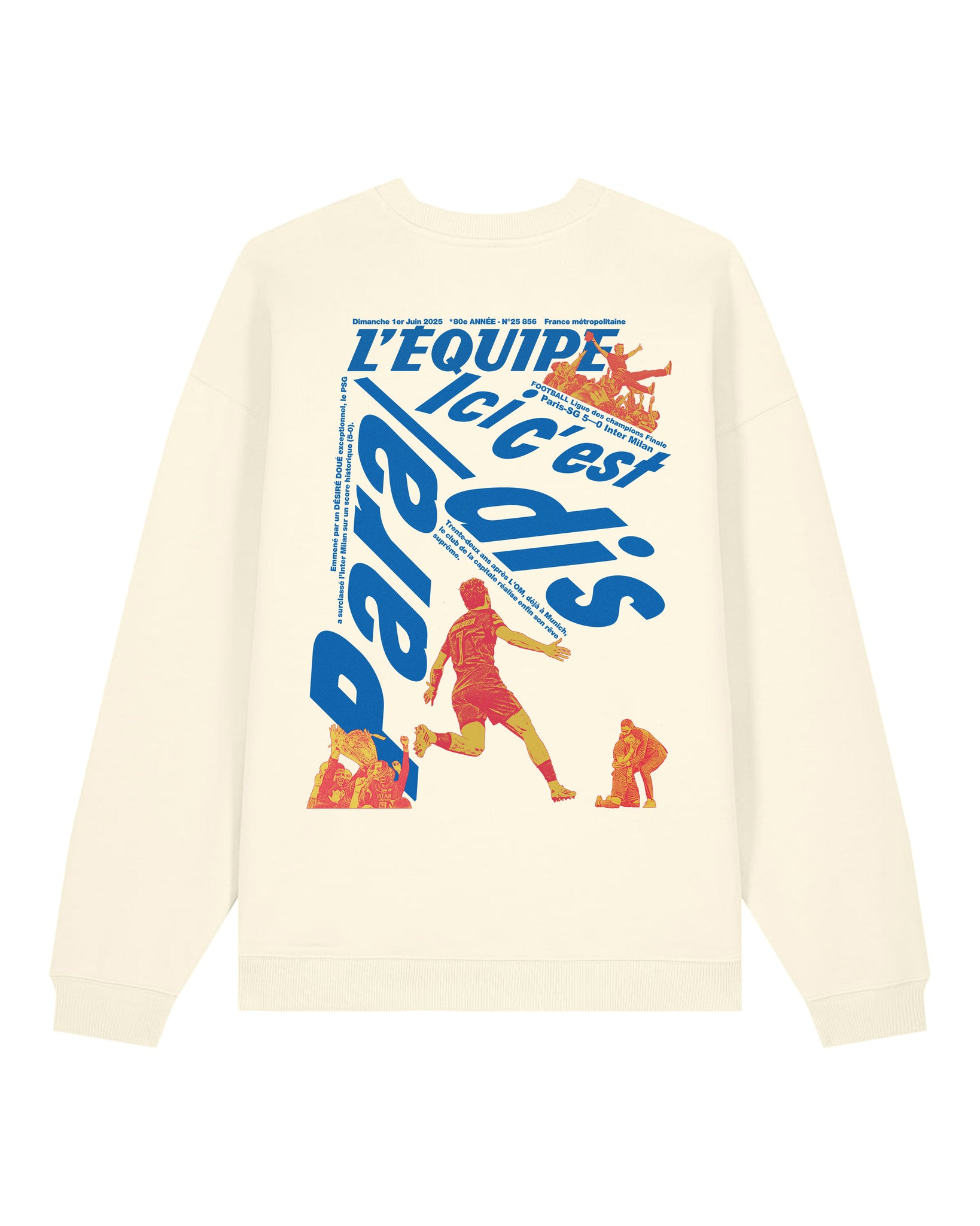 Sweat Ici c'est Paradis - L'Equipe x Foot Dimanche