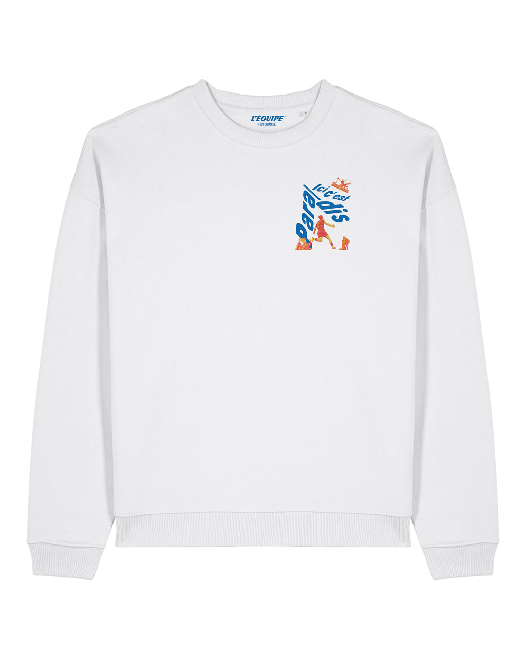 Sweat Ici c'est Paradis - L'Equipe x Foot Dimanche by Plakat
