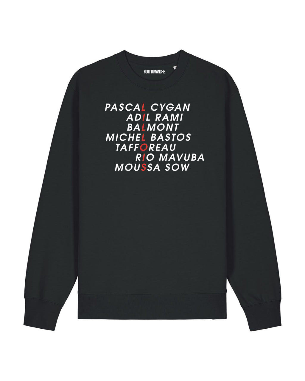 Sweat LOSC Légendes - Lille - Foot Dimanche