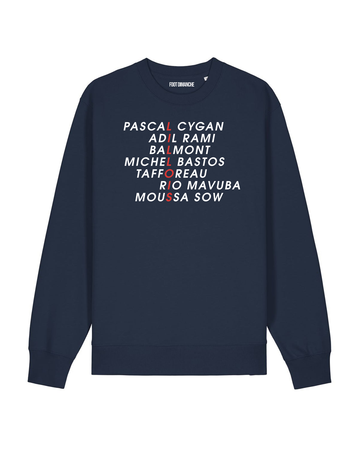 Sweat LOSC Légendes - Lille - Foot Dimanche