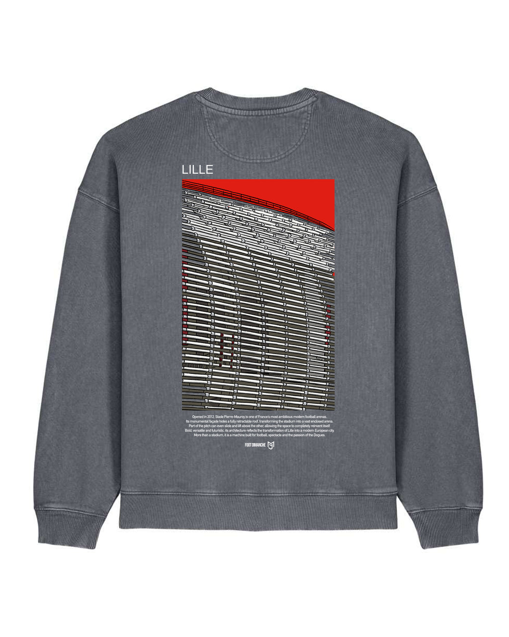 Sweat Lille - Foot Dimanche x Mark Johnson