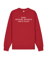 Sweat Make Bonsoir, Bonjour Great Again - Cazarre x Foot Dimanche