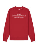 Sweat Make Bonsoir, Bonjour Great Again - Cazarre x Foot Dimanche