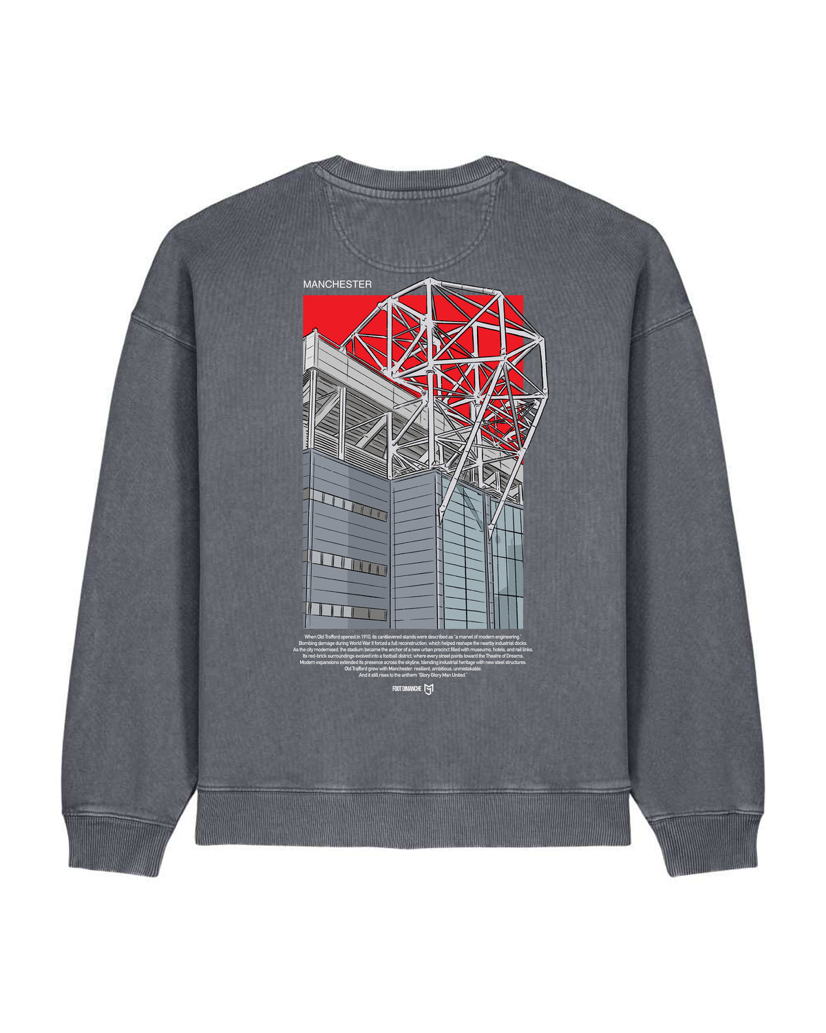 Sweat Manchester - Foot Dimanche x Mark Johnson