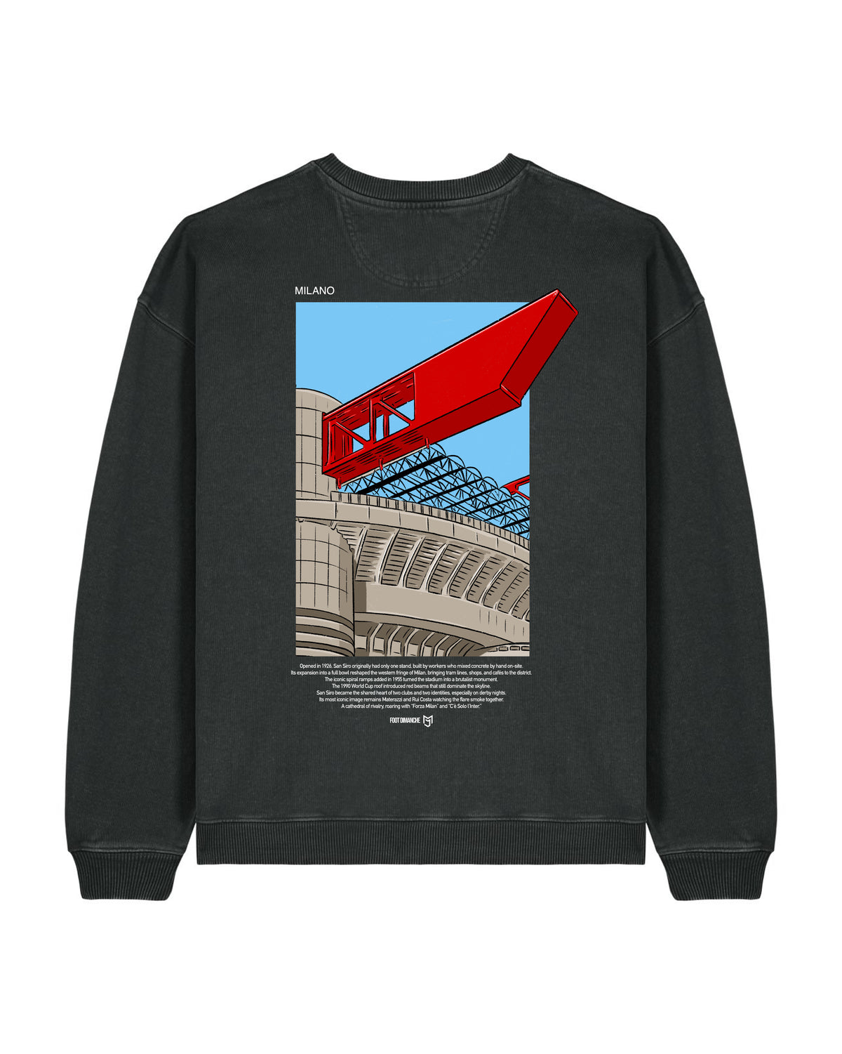 Sweat Milano - Foot Dimanche x Mark Johnson