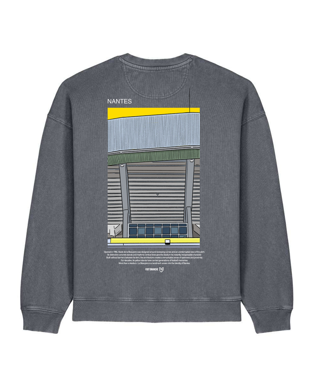 Sweat Nantes - Foot Dimanche x Mark Johnson