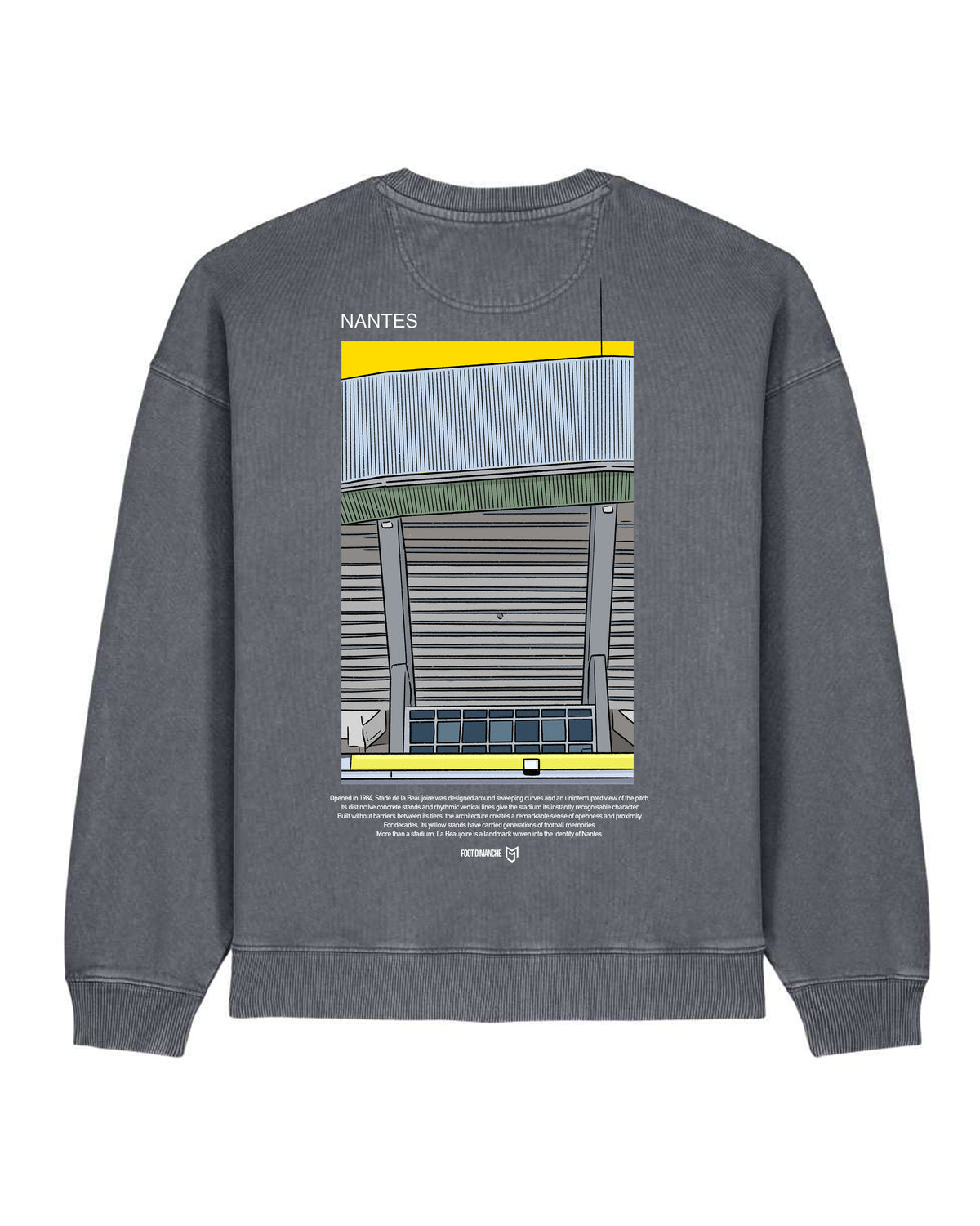 Sweat Nantes - Foot Dimanche x Mark Johnson