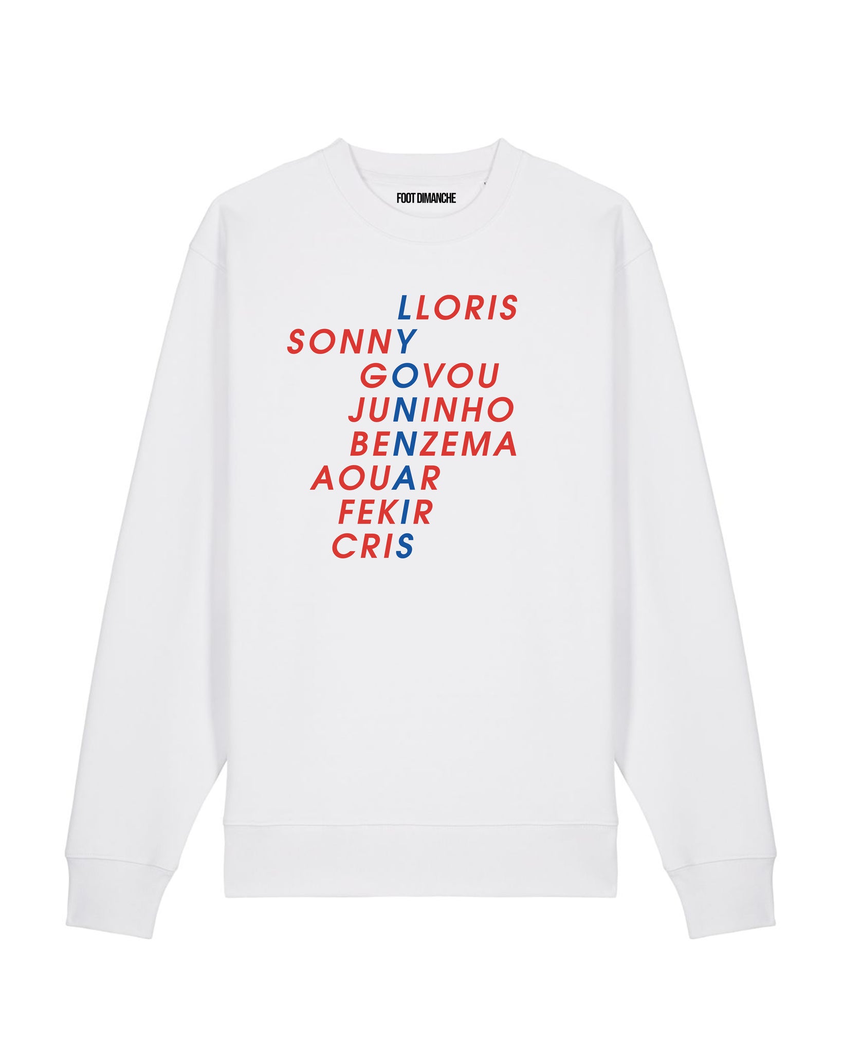 Sweat Olympique Lyonnais Légendes - OL - Foot Dimanche