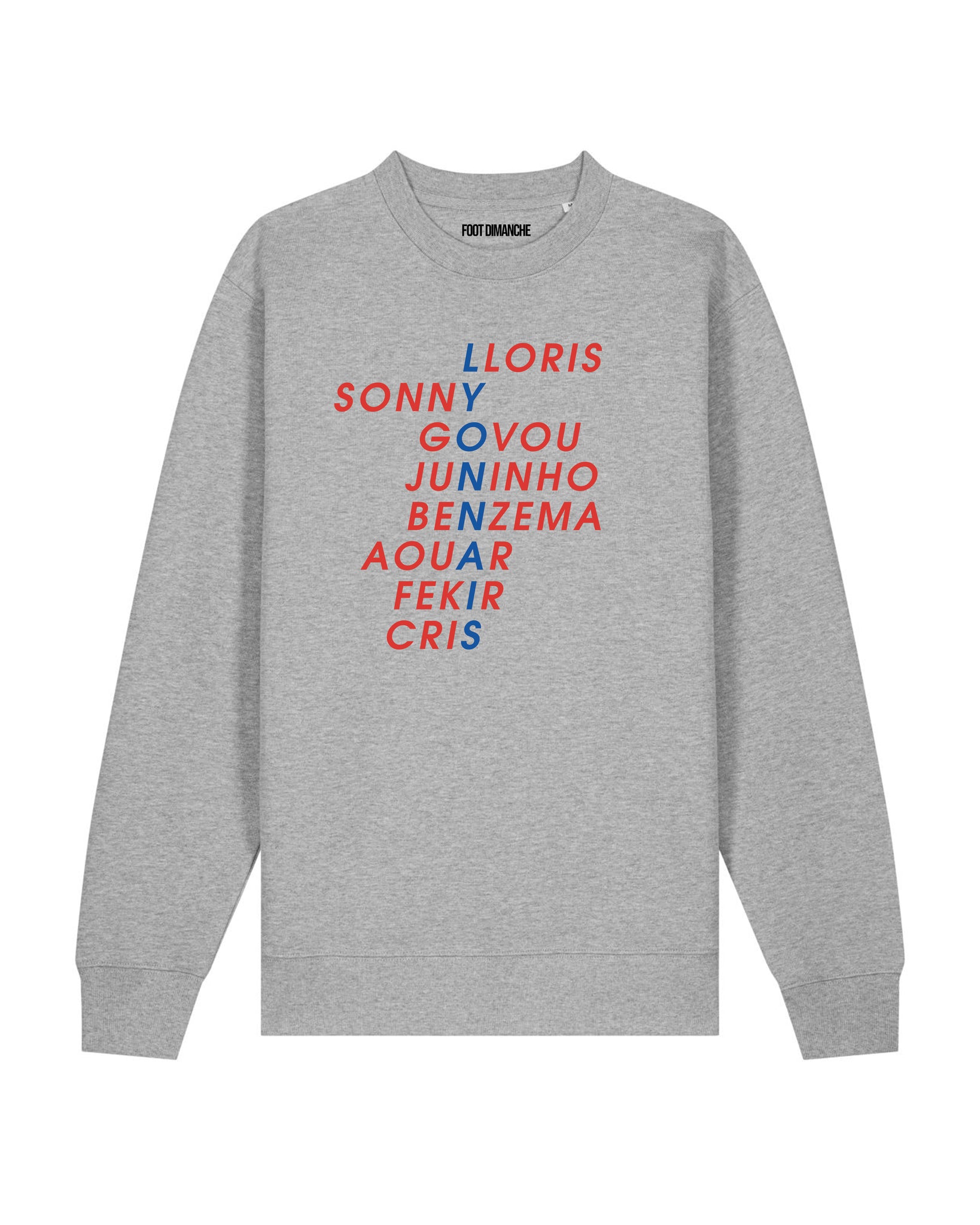 Sweat Olympique Lyonnais Légendes - OL - Foot Dimanche