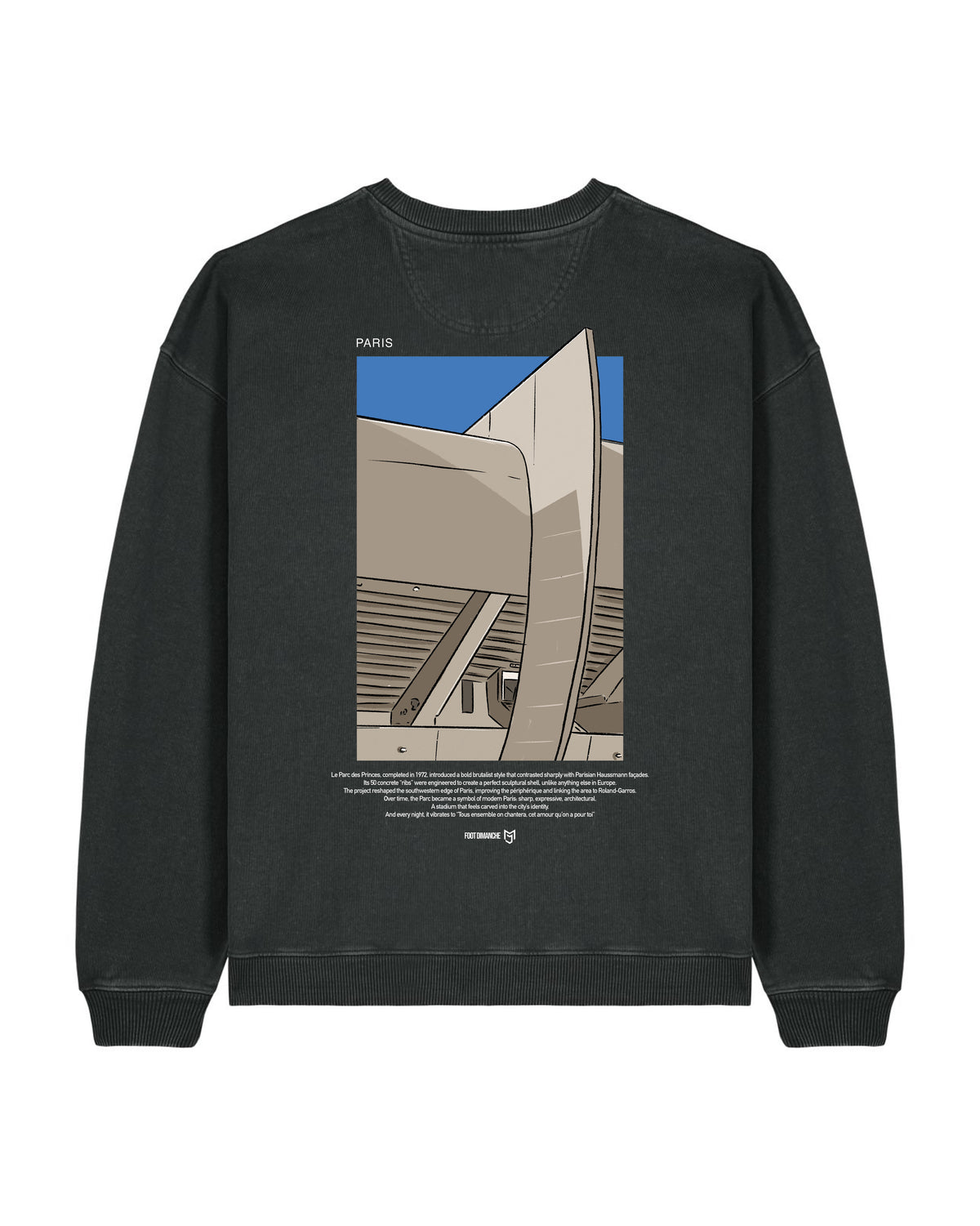 Sweat Paris - Foot Dimanche x Mark Johnson