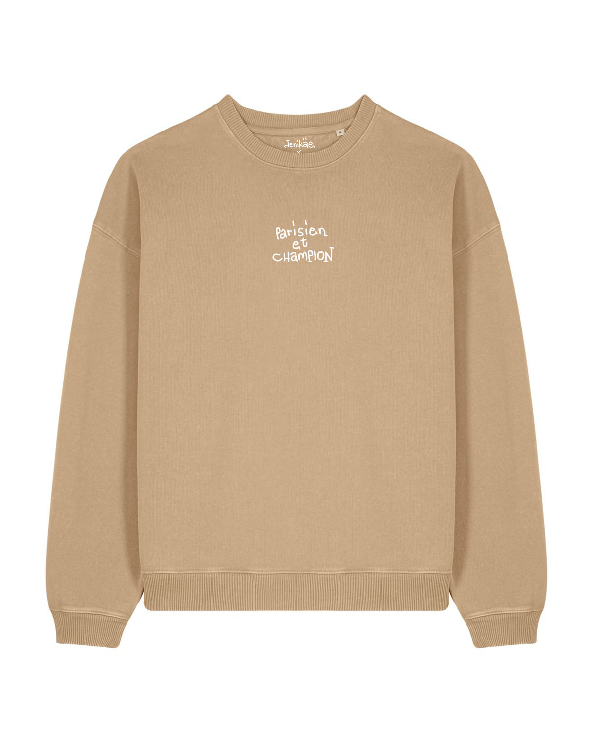 Sweat Parisien et Champion - Jenikäe x Foot Dimanche