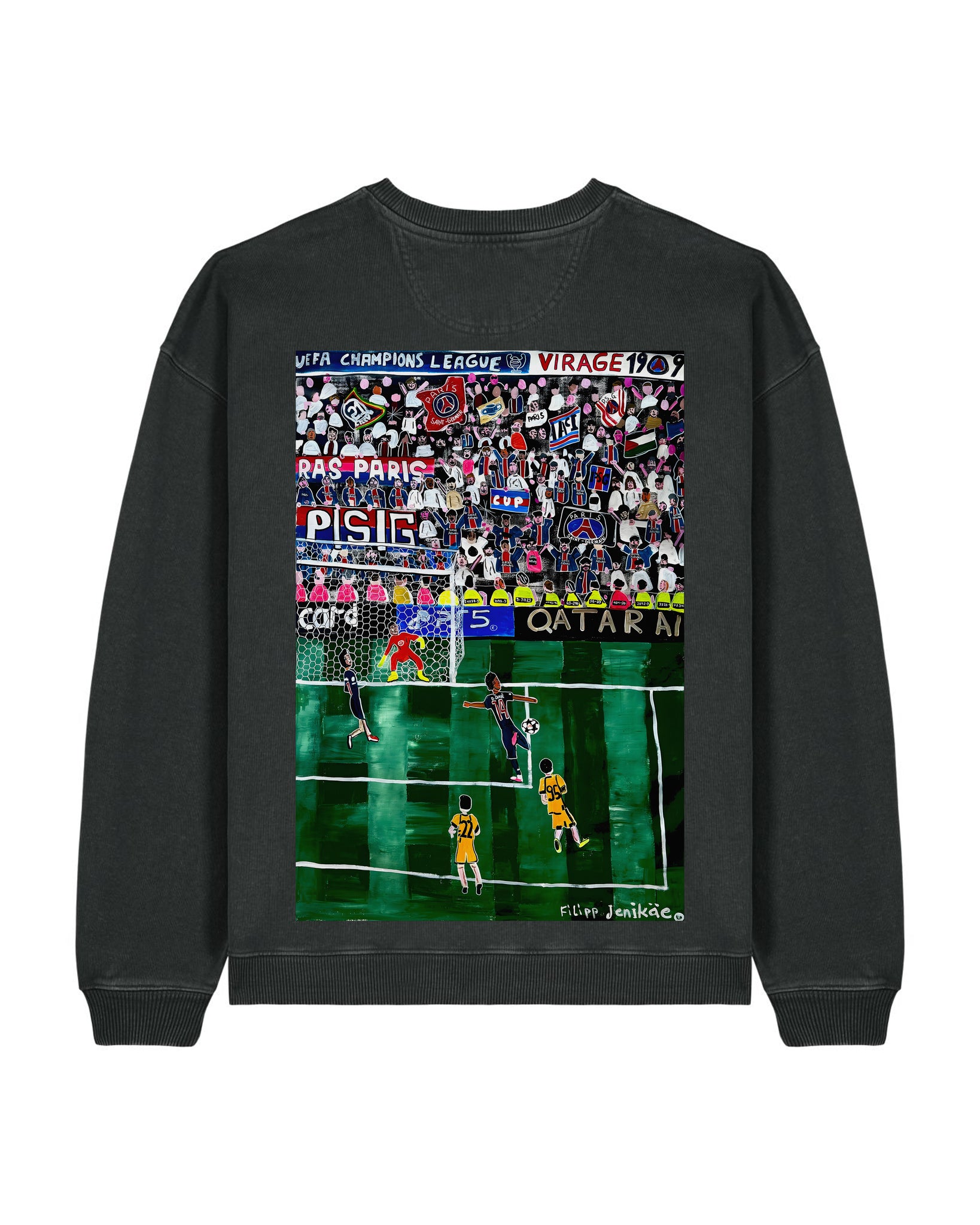 Sweat Parisien et Champion - Jenikäe x Foot Dimanche