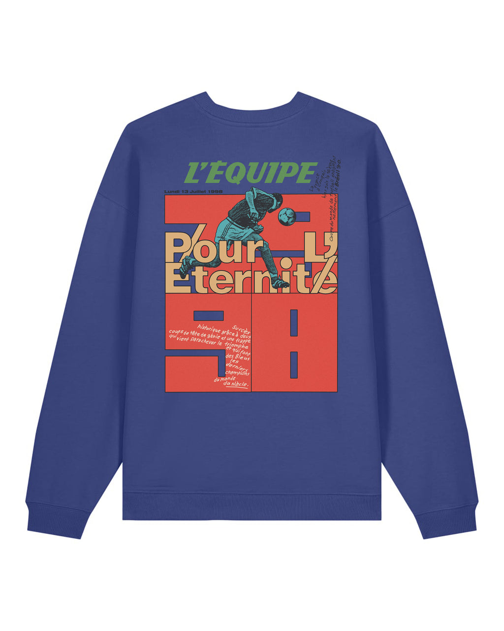 Sweat Pour l'éternité - L'Equipe x Foot Dimanche