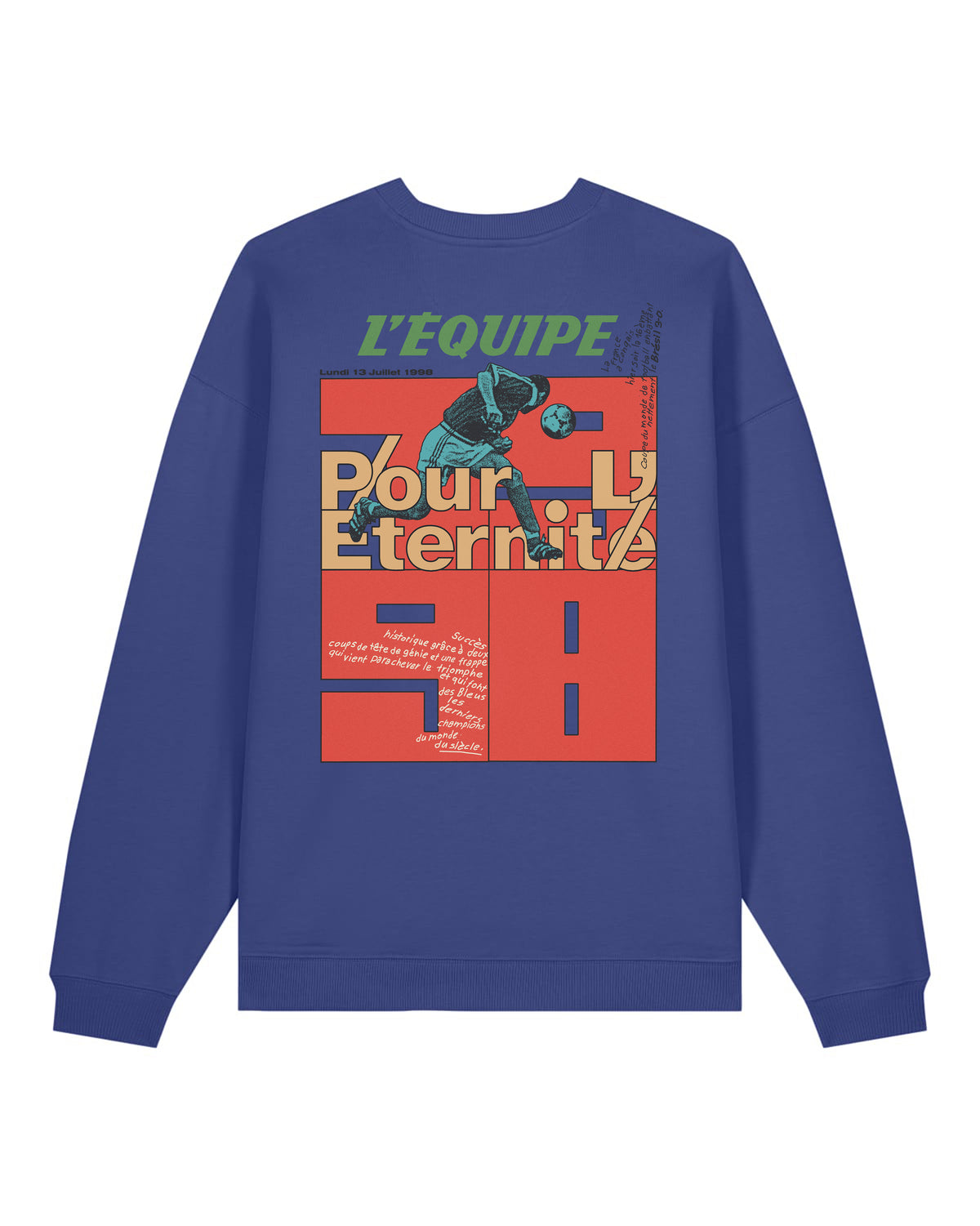 Sweat Pour l'éternité - L'Equipe x Foot Dimanche