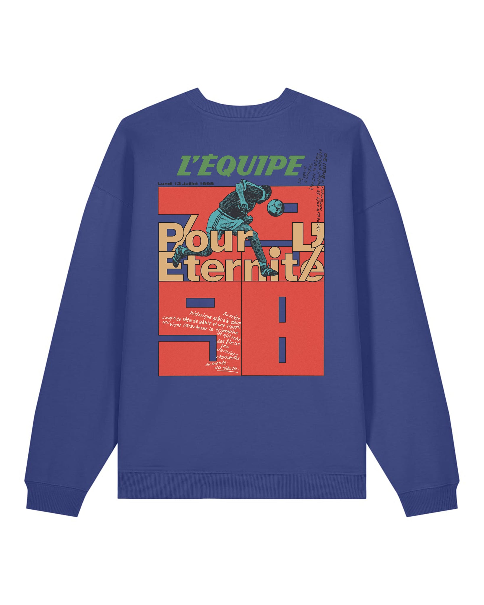 Sweat Pour l'éternité - L'Equipe x Foot Dimanche