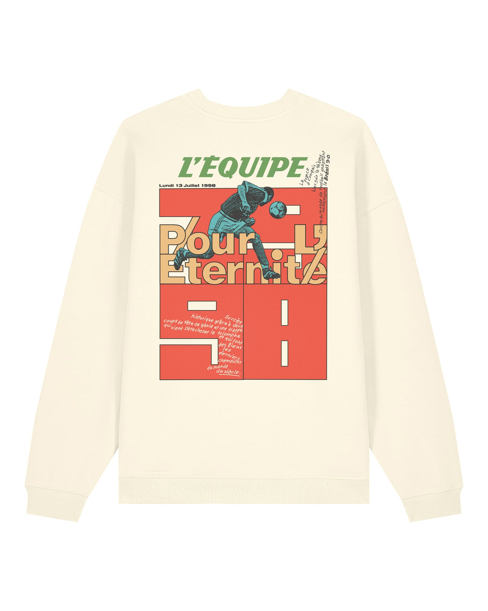 Sweat Pour l'éternité - L'Equipe x Foot Dimanche
