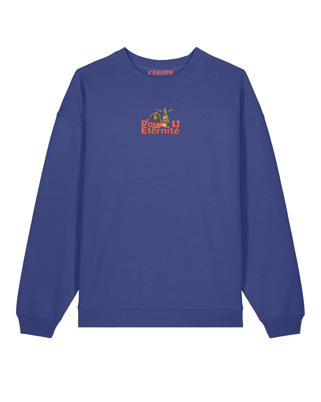Sweat Pour l'éternité - L'Equipe x Foot Dimanche - version rouge
